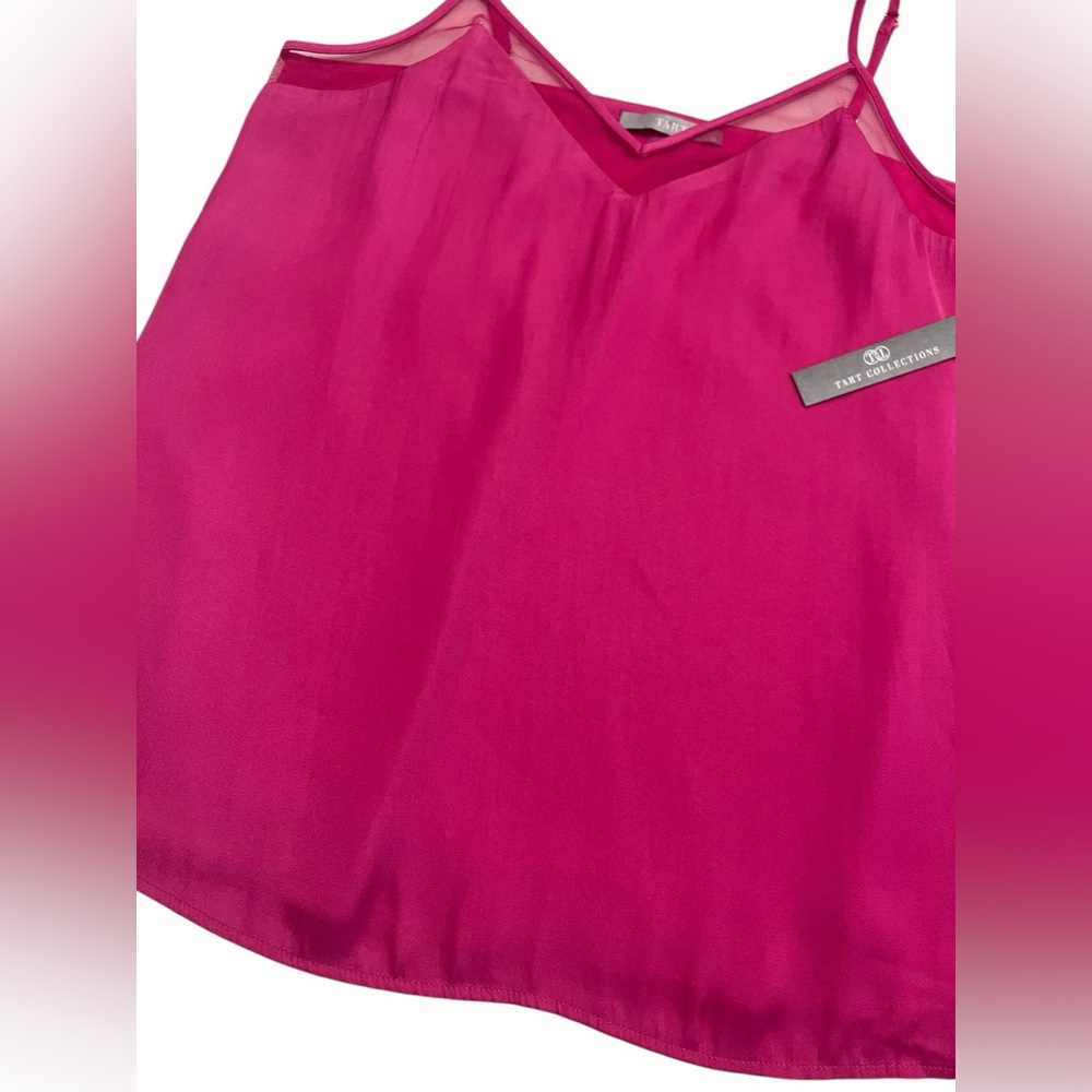 NWT Tart Collections Bright Pink Cami Tank Size XS - Picture 6 of 10